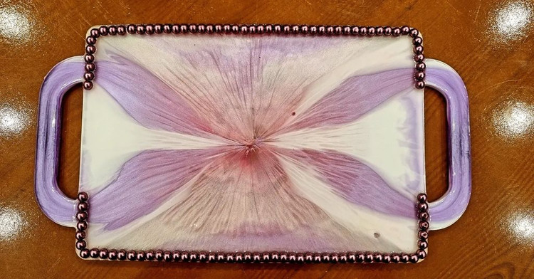 قالب سیلیکونی رزین مدل سینی وارداتی