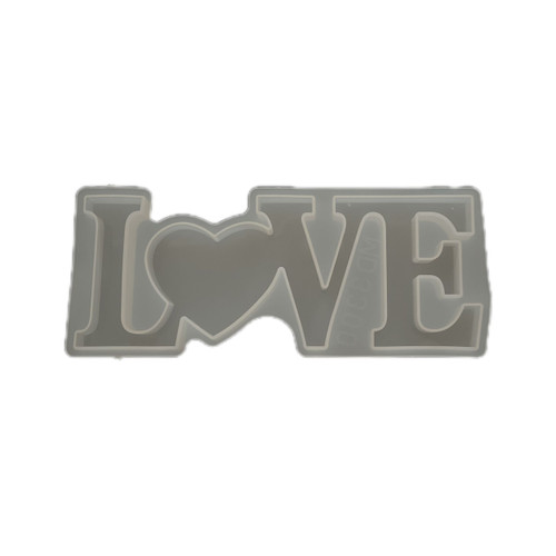 قالب سیلیکونی رزین مدل LOVE وارداتی