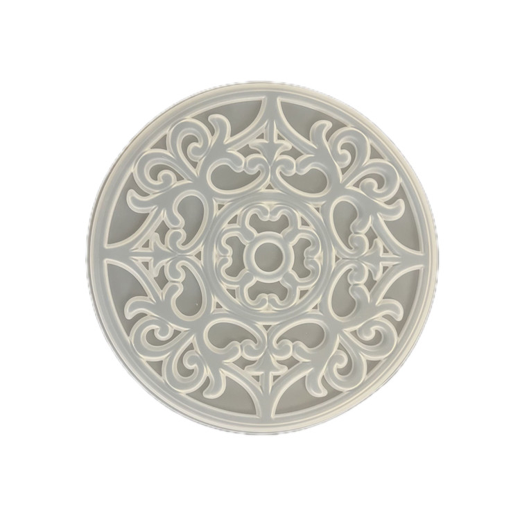 قالب سیلیکونی رزین مدل دایره طرح دار کد 1 وارداتی