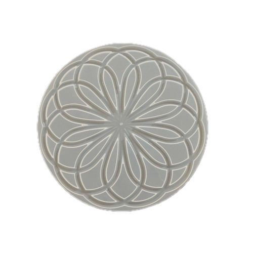 قالب سیلیکونی رزین مدل دایره طرح دار کد 2 وارداتی