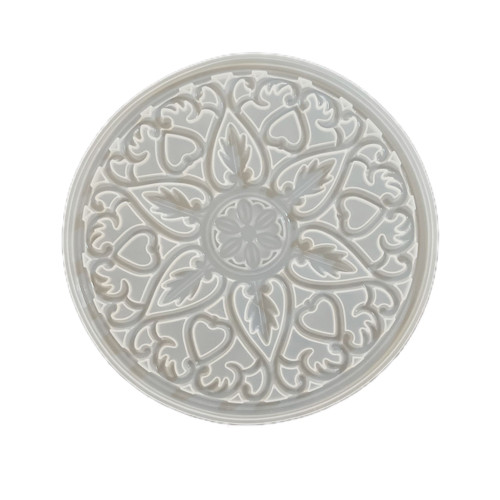 قالب سیلیکونی رزین مدل دایره طرح دار کد 4 وارداتی