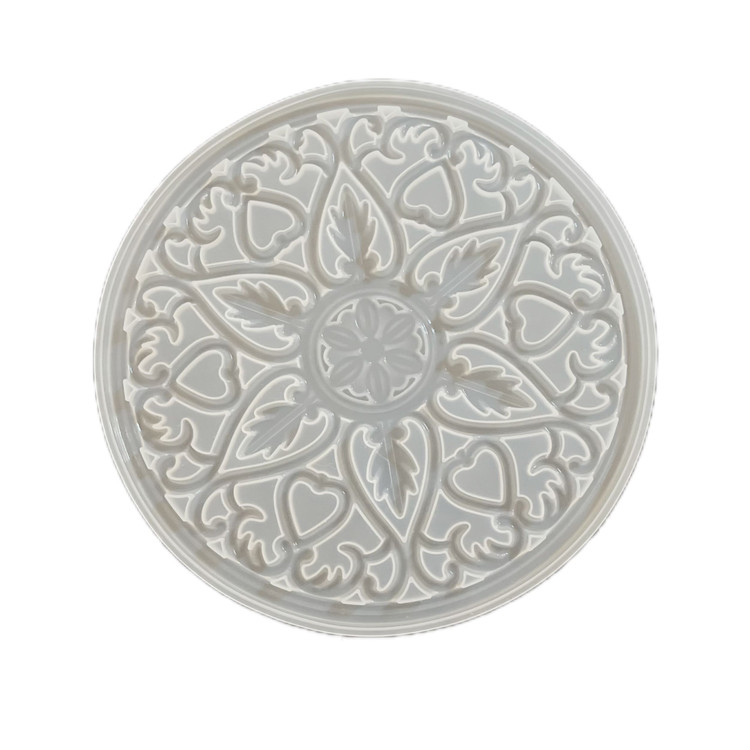 قالب سیلیکونی رزین مدل دایره طرح دار کد 4 وارداتی