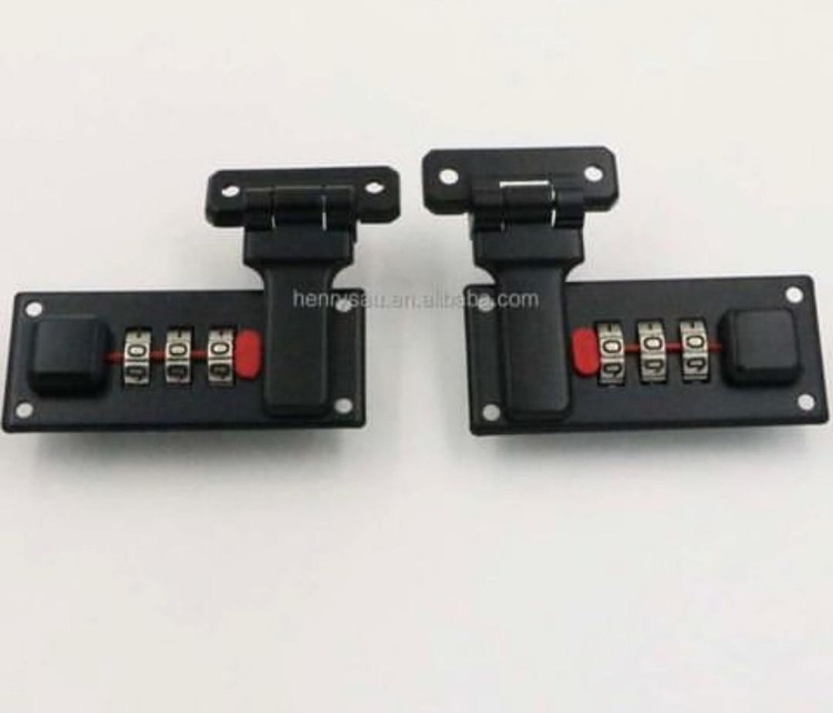 قفل رمزدار (رمز از رو) 30 * 65 میل آهنی بسته 100 جفتی وارداتی