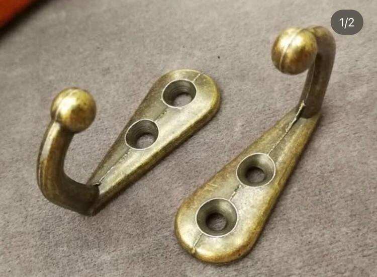 آویز تک شاخه دو سوراخ 3 سانت سربی بسته 200 عددی وارداتی