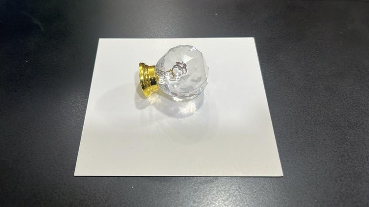 دستگیره گوی طلایی 3 * 4 سانت پلاستیکی بسته 100 عددی وارداتی