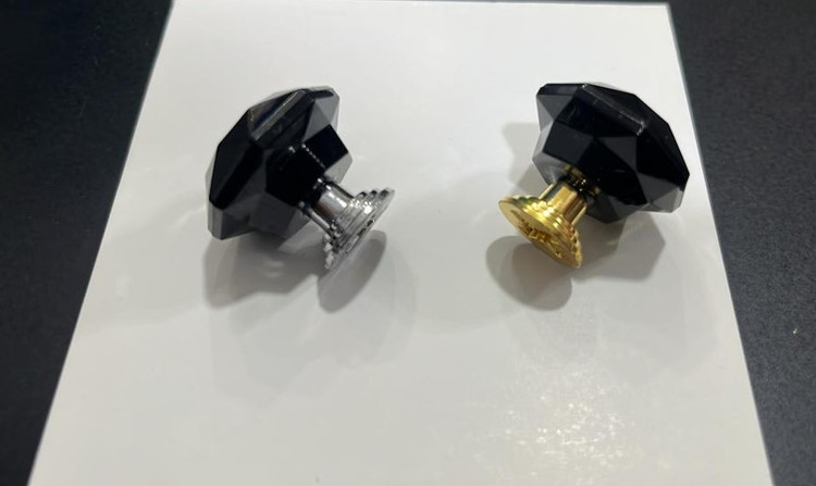 دستگیره گوی تیره 3 * 3 سانت پلاستیکی بسته 100 عددی وارداتی