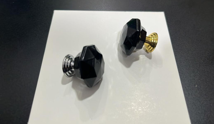 دستگیره گوی تیره 3 * 3 سانت پلاستیکی بسته 100 عددی وارداتی