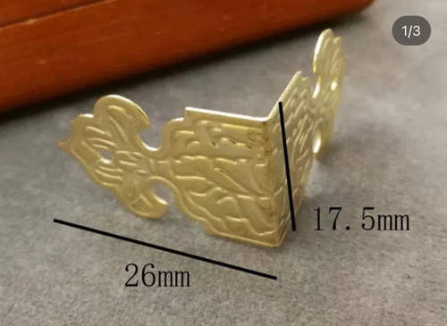 نبشی جعبه 26 * 17/5 میل آهنی بسته 100 عددی وارداتی