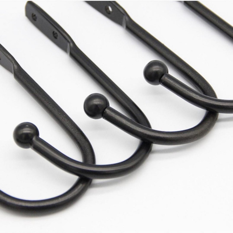 آویز لیوانی سربی مشکی بسته 50 عددی وارداتی