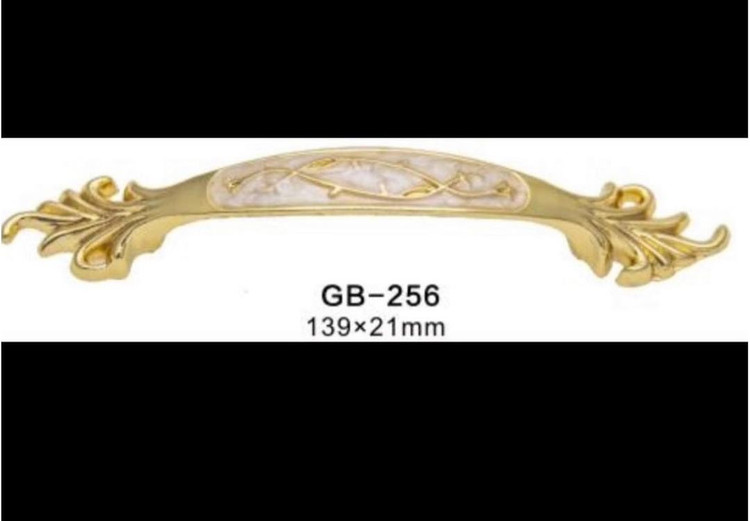 دستگیره ابر و باد آلومینیومی رزگلد 21 * 139 میل بسته 50 عددی وارداتی