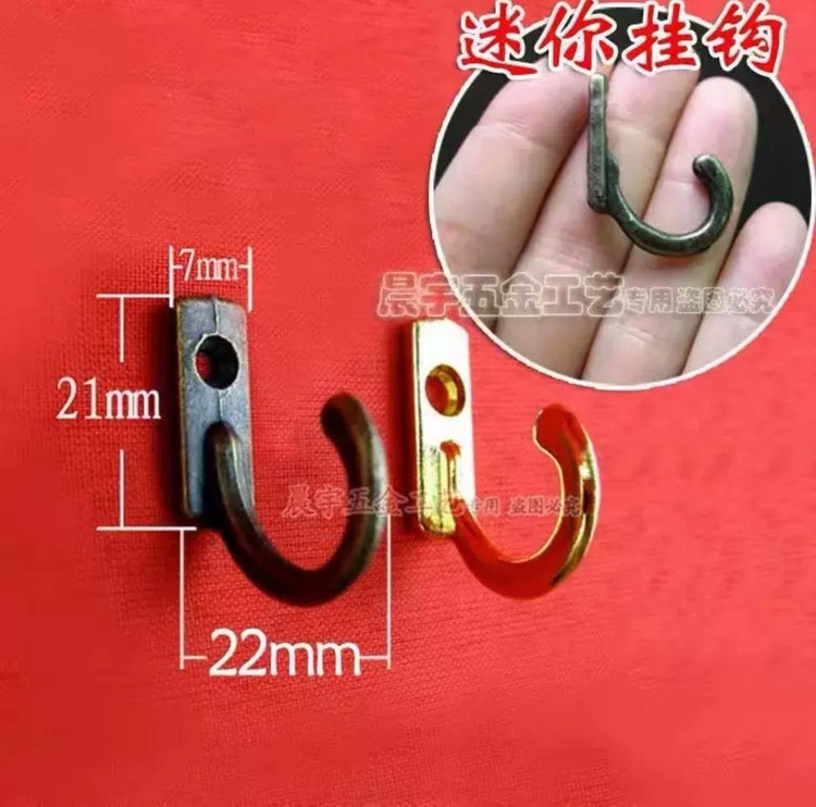 آویز تک پیچ زردقلم ۲/۲ سانتیمتر سربی بسته 100 عددی وارداتی