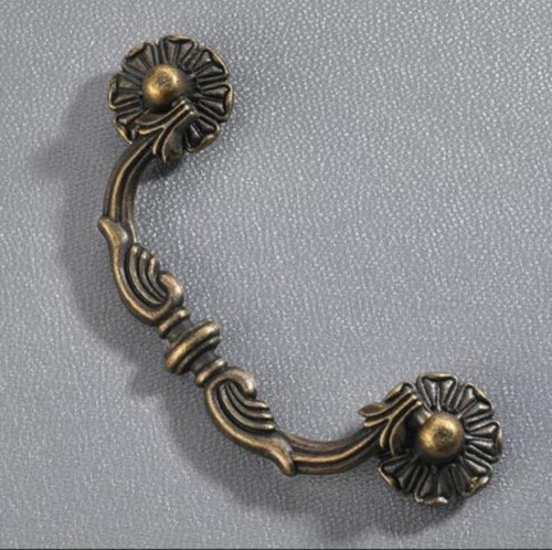 دستگیره آنتیک سربی 10 سانت زردقلم بسته 100 عددی وارداتی