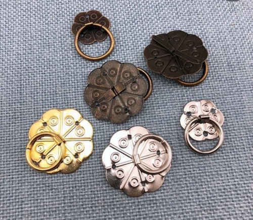 دستگیره حلقه گل آهنی بسته 500 عددی وارداتی