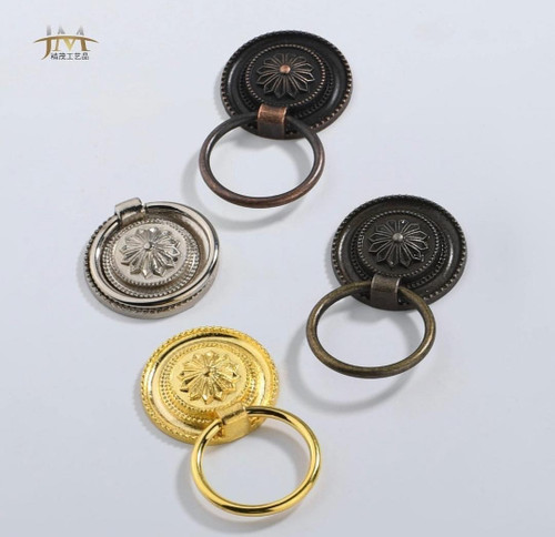 دستگیره حلقه گل 3 سانت بسته 50 عددی وارداتی