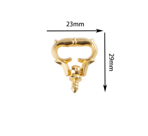 دستگیره پیچ دار 23 * 29 میل بسته 50 عددی