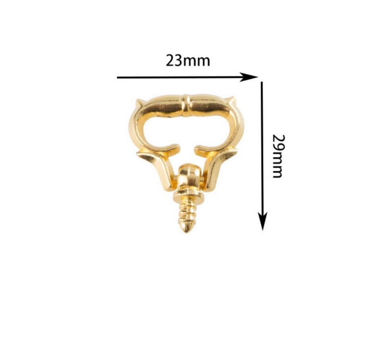 دستگیره پیچ دار 23 * 29 میل بسته 50 عددی