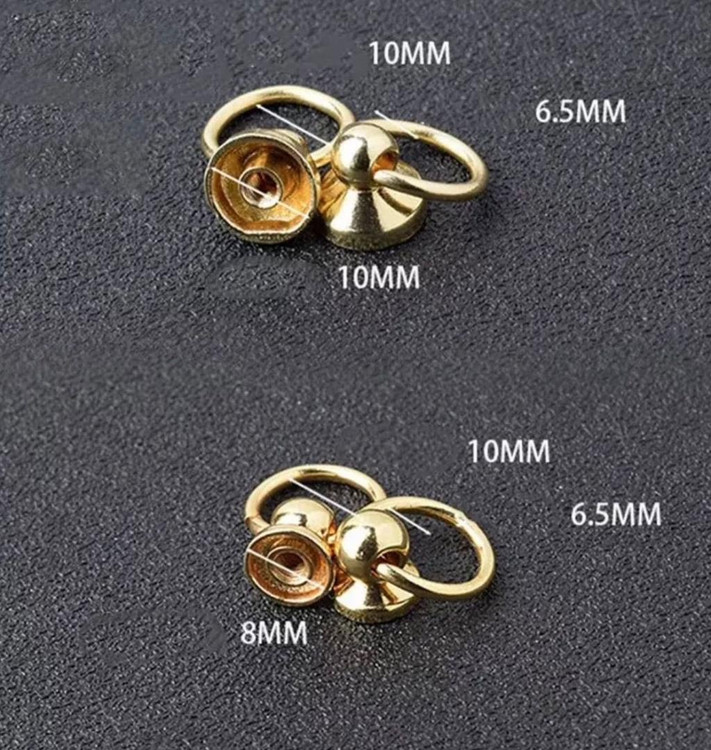 دستگیره حلقه دار از جنس سرب و آهن بسته 50 عددی