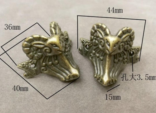 پایه قوچ سربی 44 * 40 میل بسته 100 عددی وارداتی