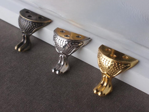 پایه دو چشم 3 سانت سربی (پایه جعبه تزیینی طرح سنتی) خارجی