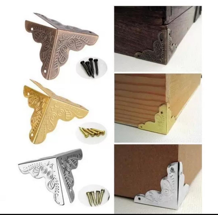 سه کنج آهنی 3 * 3 سانت بسته 1000 عددی