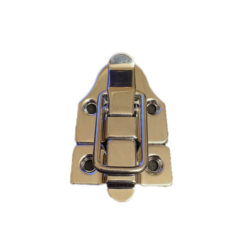 قفل مهماتی فلزی 4 * 6 سانت نقره ای بسته 100 عددی وارداتی