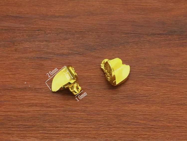 پایه فیل پلاستیکی طلایی بسته 100 عددی وارداتی