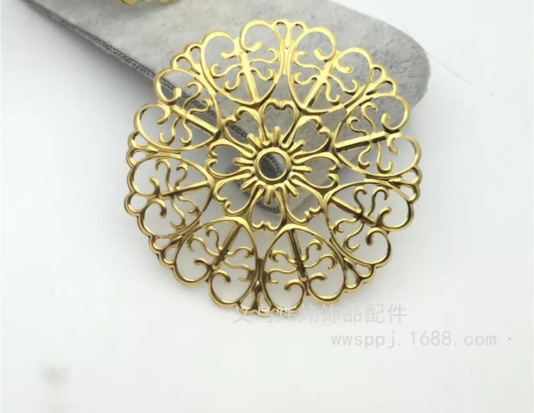 توری تزئینی فلزی 5 سانت بسته 100 عددی وارداتی