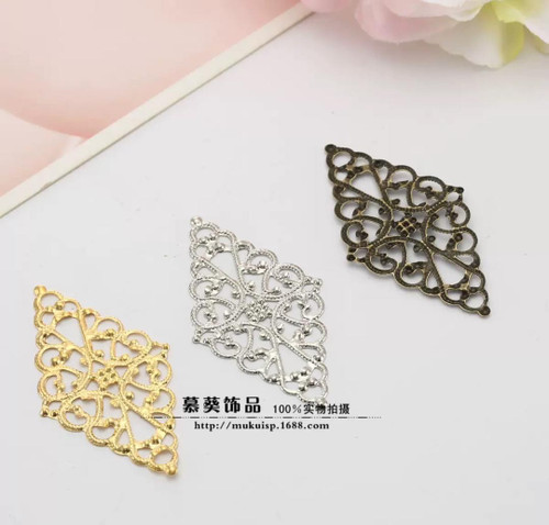 توری تزیینی فلزی 4 سانت بسته 100 عددی وارداتی