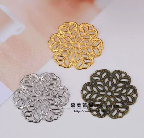 توری تزئینی فلزی 3 سانت بسته 100 عددی وارداتی