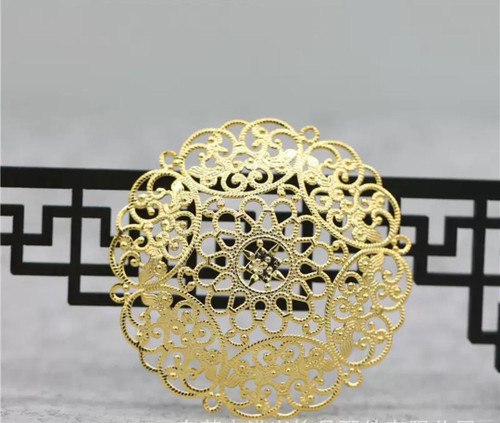 توری تزئینی فلزی 6 سانت بسته 100 عددی وارداتی