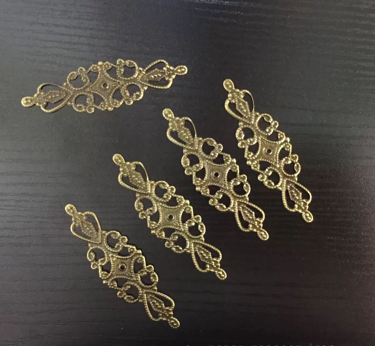 توری تزئینی فلزی 6 سانت بسته 100 عددی وارداتی