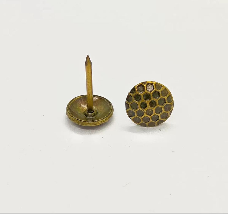 پونز زنبوری فلزی 18 میل زردقلم بسته 500 عددی وارداتی