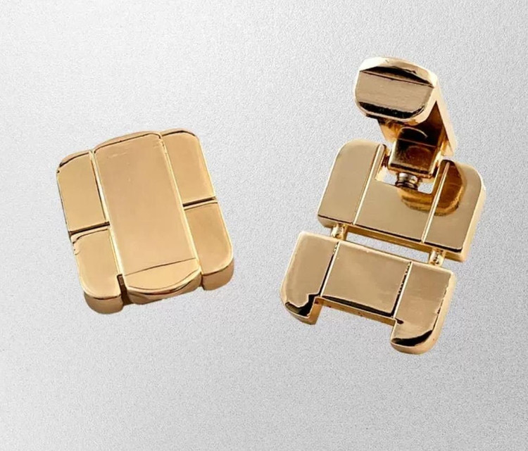 قفل سربی طلایی 25 * 32 میل بسته 100 عددی وارداتی