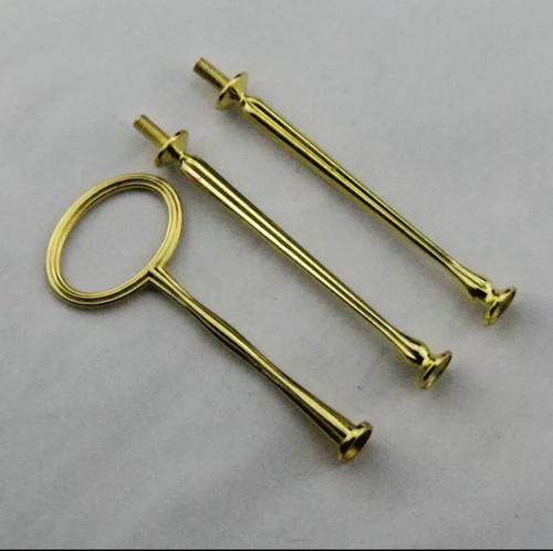 هولدر شیرینی خوری سربی طرح دایره طلایی بسته 20 عددی وارداتی